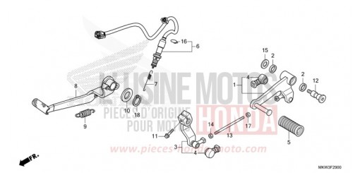 PEDAL NC750XDM de 2021