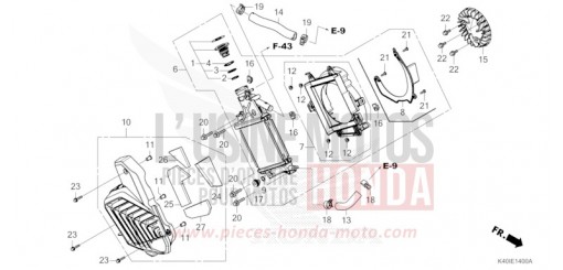 RADIATOR NSS125ADP de 2023