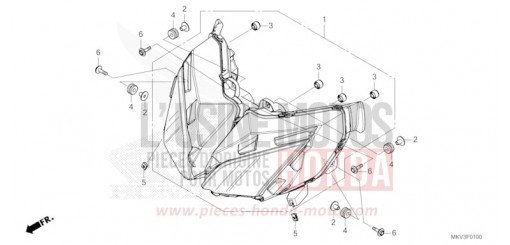 HEADLIGHT NSS750P de 2023