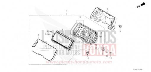 CONTACHILOMETRI CBF125NAP di 2023