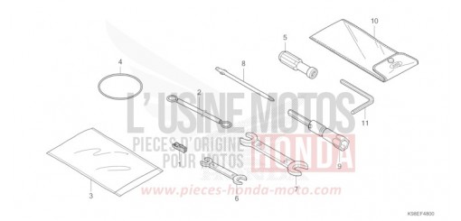 TOOL CBF125NAP de 2023