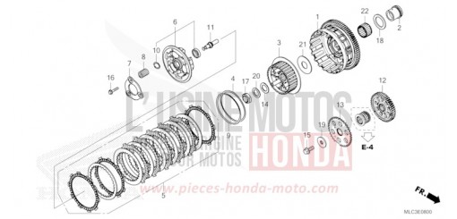 CLUTCH XL750P de 2023