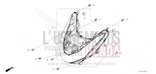 HEADLIGHT WW125AP de 2023
