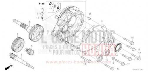 TRANSMISSION WW125AP de 2023