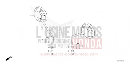 SPECCHIO MSX125AN di 2022