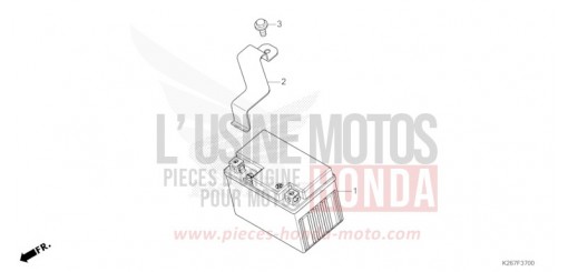 BATTERY MSX125AP de 2023