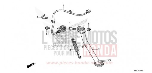 STAND NC750XAE de 2014