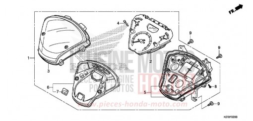 CONTACHILOMETRI SH125ADE di 2014