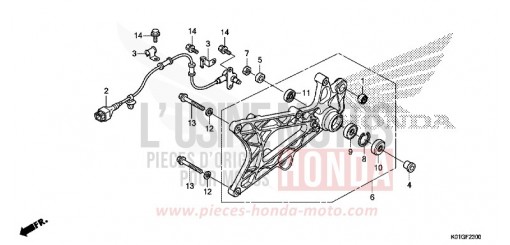 SWINGARM SH125ADG de 2016