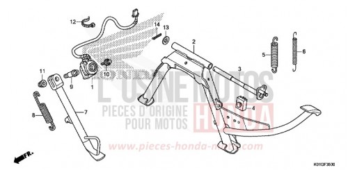 STAND SH125ADG de 2016