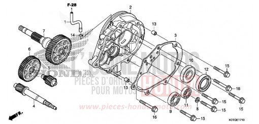 TRANSMISSION SH125ADG de 2016
