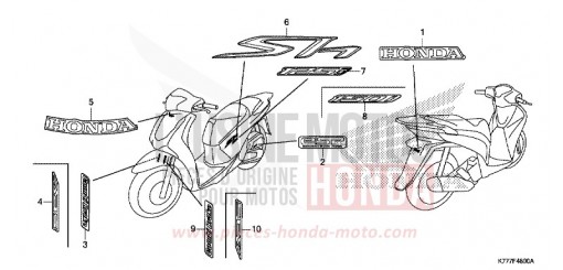 MARK SH125ADH de 2017