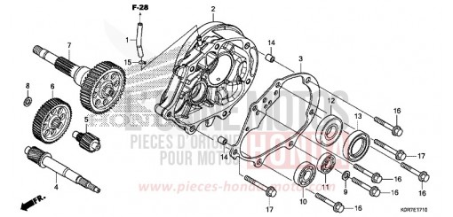 TRANSMISSION SH125ADL de 2020