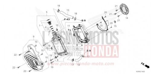 RADIATOR SH125ADP de 2023