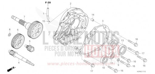 TRANSMISSION SH125ADP de 2023