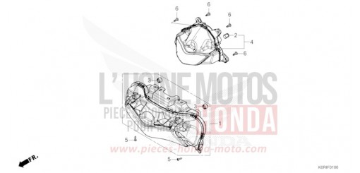 HEADLIGHT SH125ADP de 2023