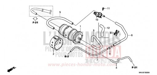 CANISTER NC750XAJ de 2018