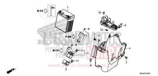 BATTERIA CMX500AP di 2023