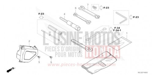 TOOL CRF1100A4P de 2023
