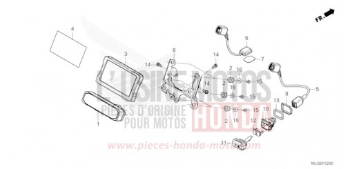 CONTACHILOMETRI CRF1100AP di 2023