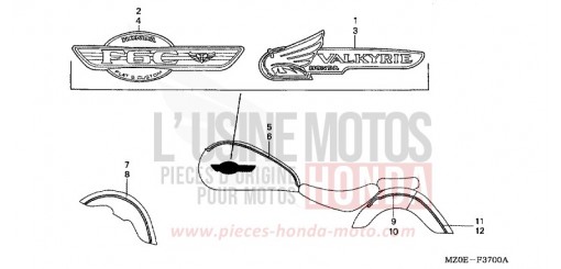 STRIPE/MARK GL1500C2 de 2002