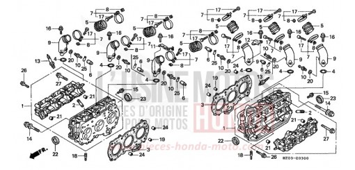 CYLINDER GL1500CV de 1997