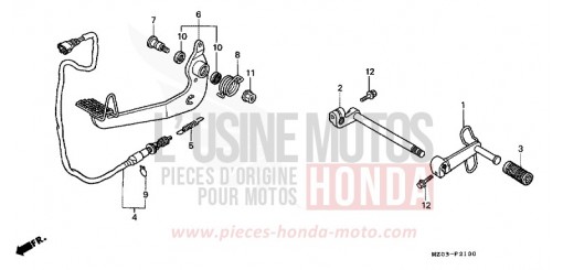 PEDAL GL1500CV de 1997