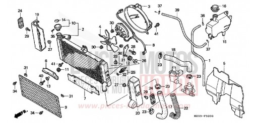 RADIATOR GL1500CW de 1998