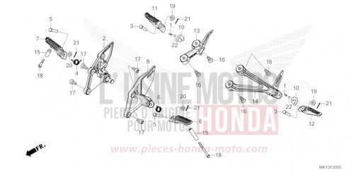 STEP CBR650RAM de 2021