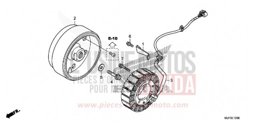 GENERATOR CTX700AE de 2014