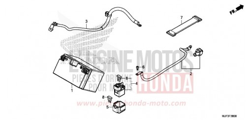 BATTERY CTX700AE de 2014