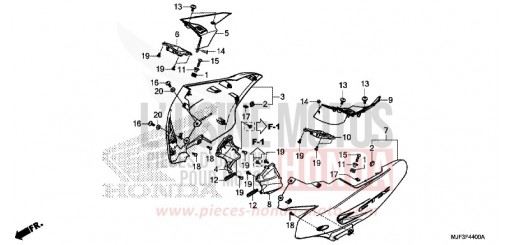COWL CTX700AE de 2014