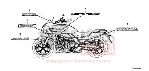 MARCA/EMBLEMA CTX700AE di 2014