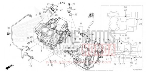 CRANKCASE CL500AP de 2023