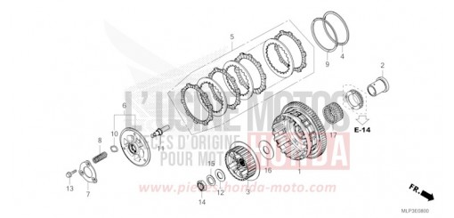 CLUTCH CL500AP de 2023