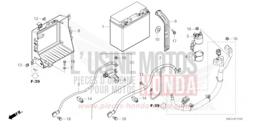 BATTERY GL1800BDM de 2021