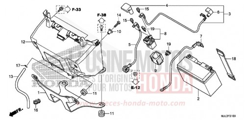 BATTERIA NC750XDE di 2014