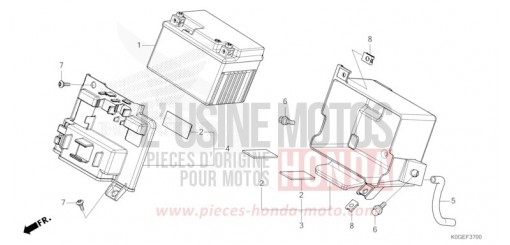 BATTERY C125AN de 2022
