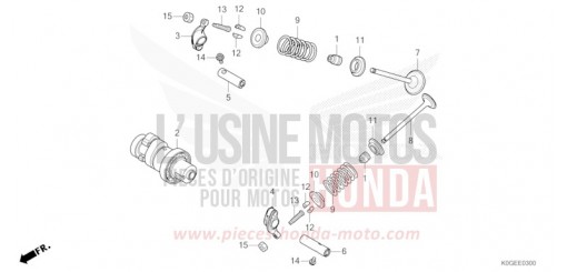 CAMSHAFT/VALVE C125AN de 2022