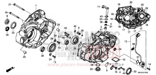 CRANKCASE CRF450LK de 2019