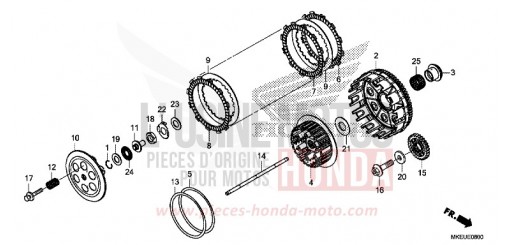 CLUTCH CRF450LL de 2020