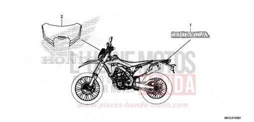 STRIPE/MARK CRF450LL de 2020