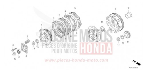 CLUTCH CBF125MM de 2021