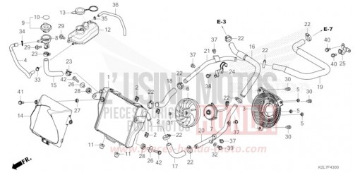 RADIATORE ADV350AR di 2024
