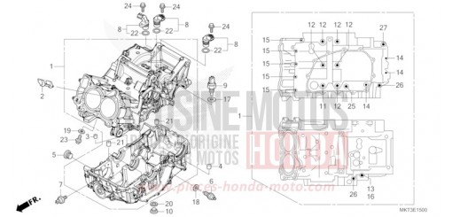 CRANKCASE ADV750R de 2024