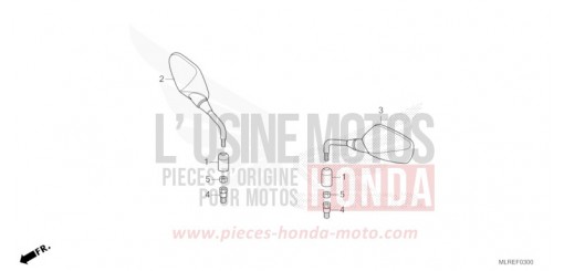 MIRROR CB500FAR de 2024