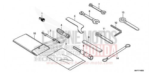 TOOLS CB500XAN de 2023