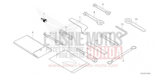 TOOLS CB500XAR de 2024