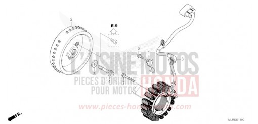 GENERATOR CB500XAR de 2024