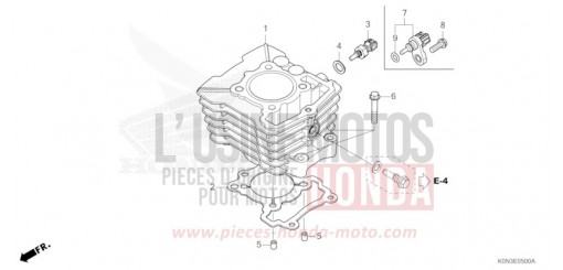 CILINDRO CBF125MER di 2024